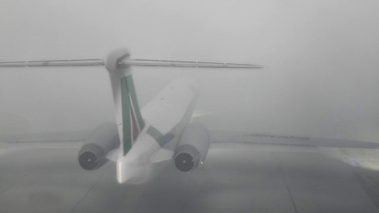 Kollision auf der Rollbahn