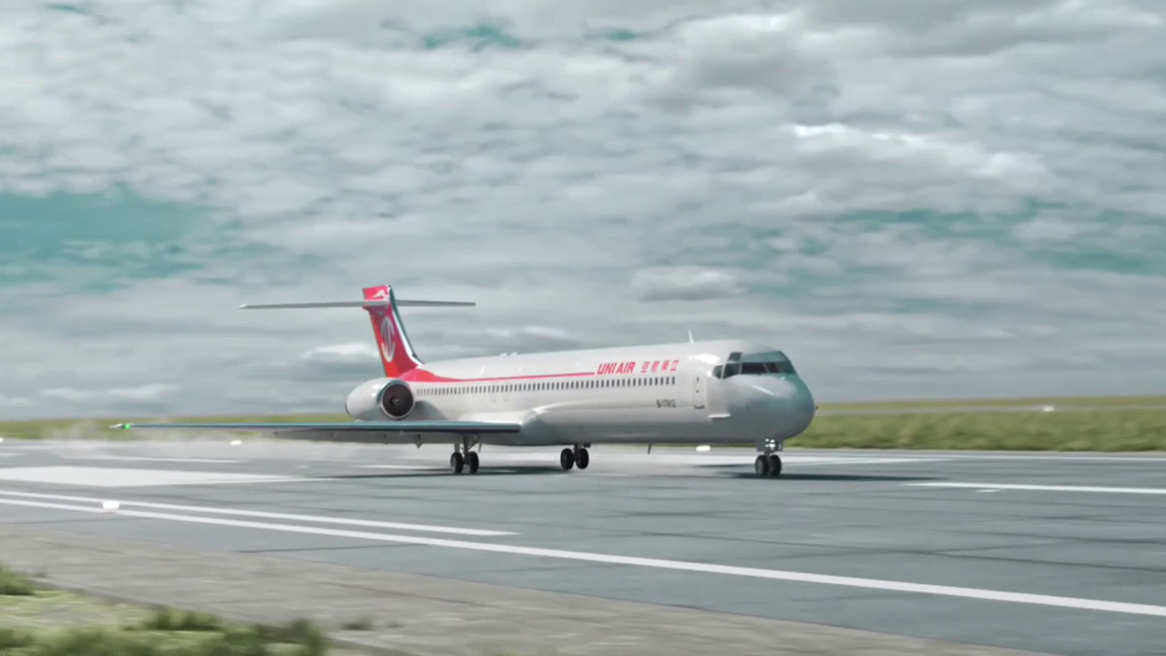 Explosion beim Aufprall