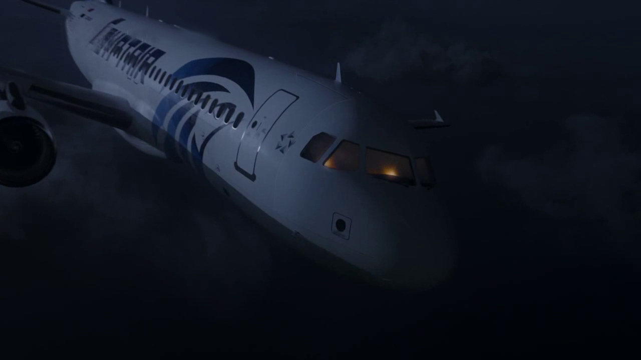 Absturz über dem Mittelmeer