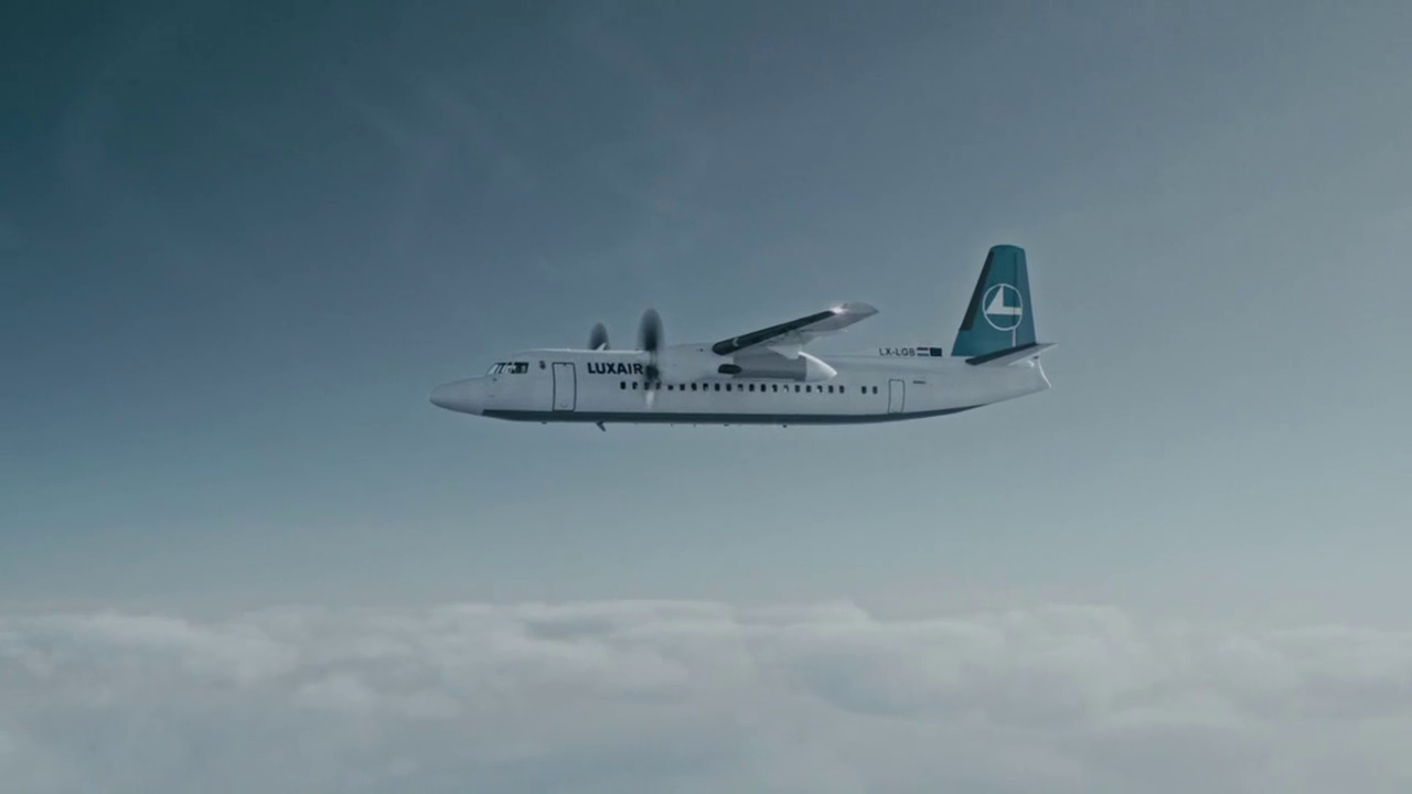 Dichter Nebel über Luxemburg